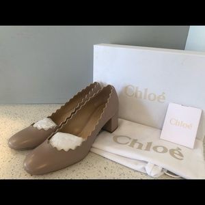 Brand New Chloe Scalloped Pump